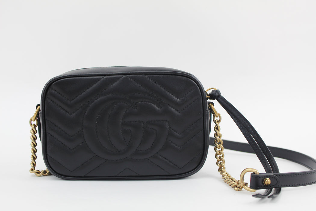 Gucci GG Marmont Matelasse Mini Crossbody Bag