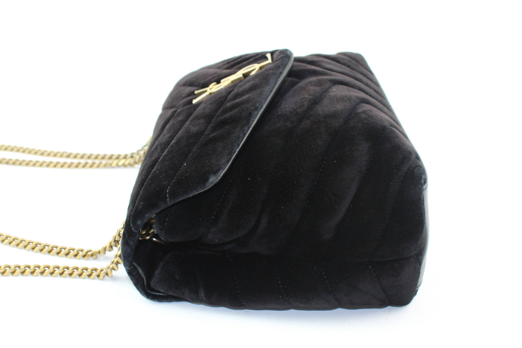 Saint Laurent Small Velvet Loulou