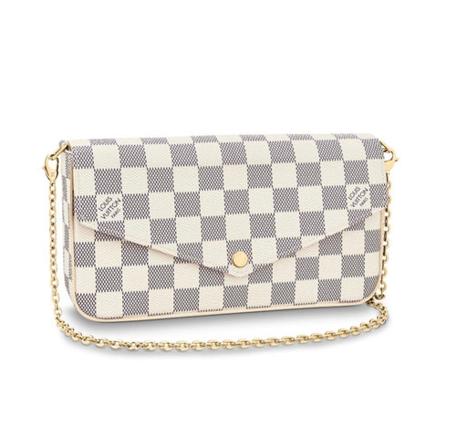 LOUIS VUITTON POCHETTE FELICIE AZUR - LuxurySnob