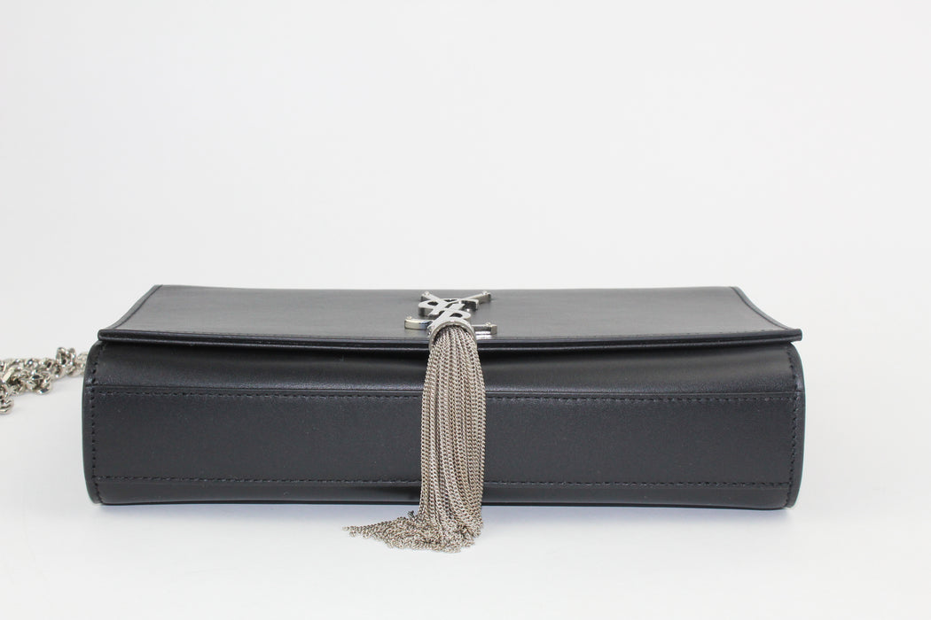 Saint Laurent Leather Medium Kate YSL Tassel Chain Bag