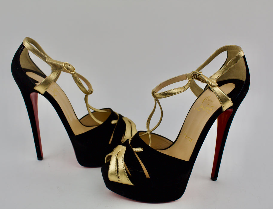 CHRISTIAN LOUBOUTIN GLENNALTA 150MM SANDAL