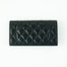 Chanel Gusset Flap Wallet black