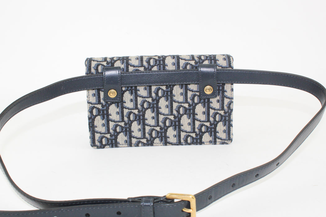 Dior Oblique Saddle Belt Bag