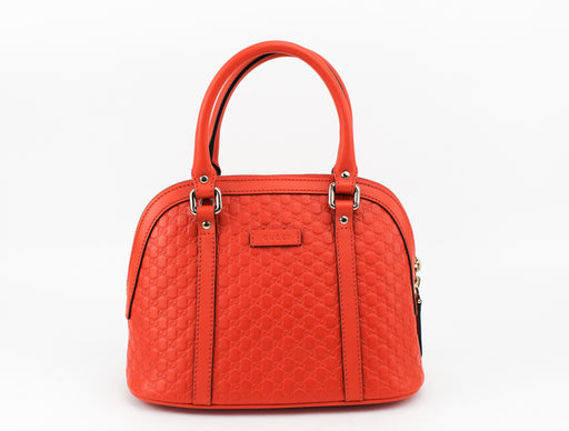 Gucci Micro Guccissima mini Dome bag Orange