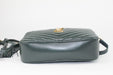 Saint Laurent Lou Matelasse Camera Bag Green