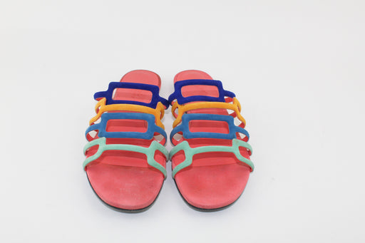 HERMES MULTI COLOR SANDALS