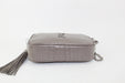 Saint Laurent Mini Lou Croc Embossed Camera bag Taupe