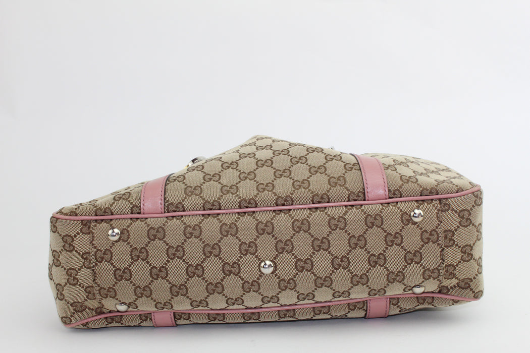 Gucci GG Canvas Twins Tote Bag