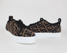 Fendi FF Logo Knit Platform Sneaker
