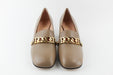 GUCCI SYLVIE LEATHER PUMPS 55