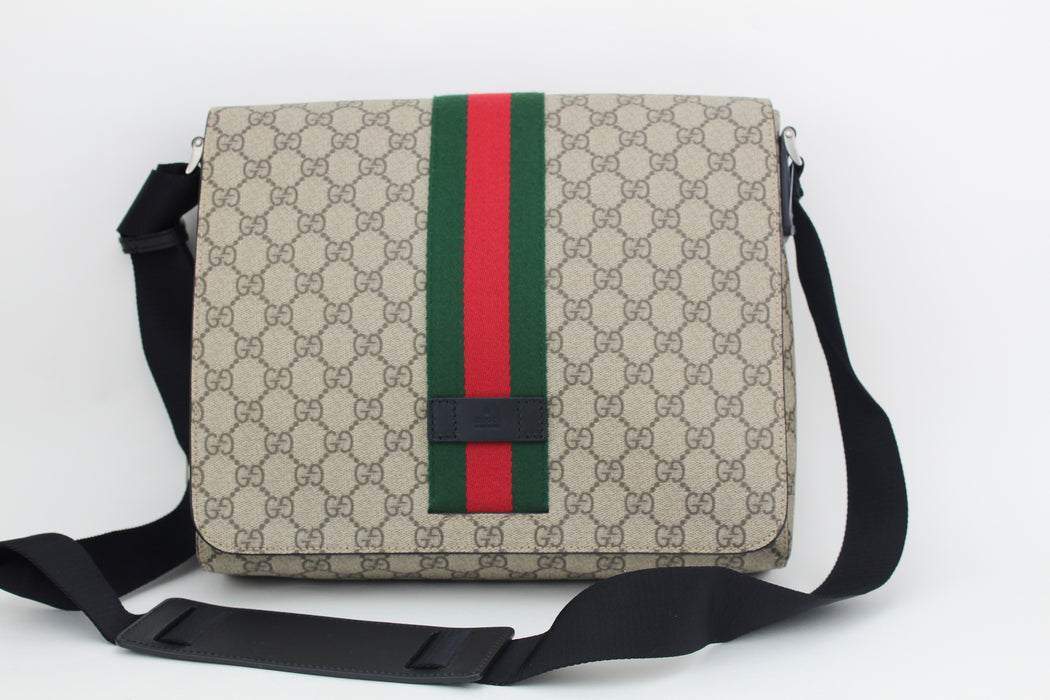 Gucci GG Canvas Cross Body Messenger Bag