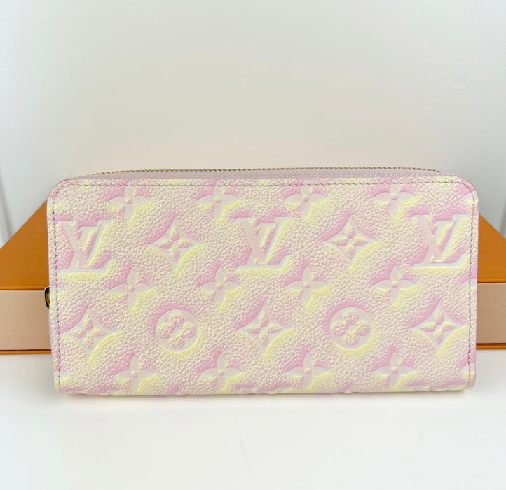 Louis Vuitton Zippy Wallet Pink