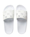 Gucci Rubber GG Slides White