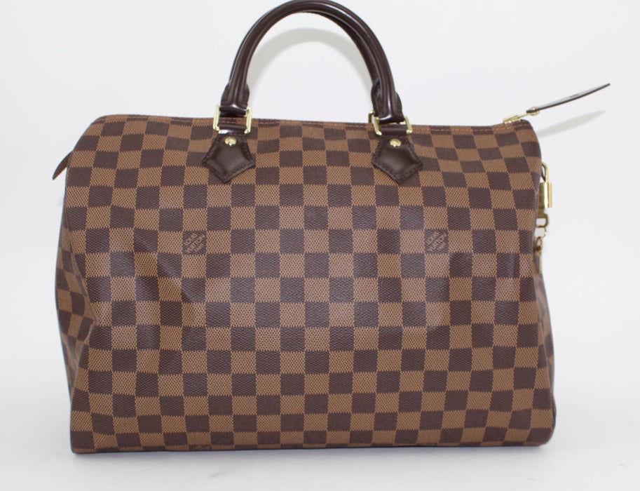 LOUIS VUITTON DAMIER EBENE SPEEDY 35