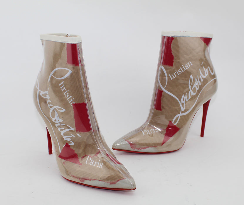 CHRISTIAN LOUBOUTIN SO KATE BOOTY 100mm SIZE 37.5