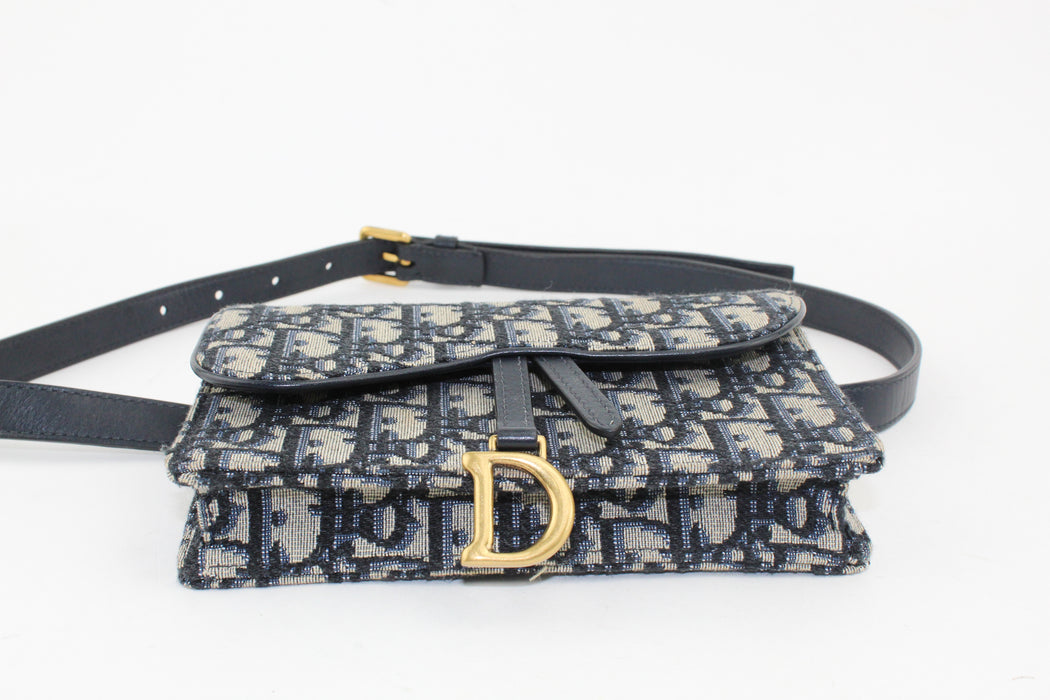 Dior Oblique Saddle Belt Bag