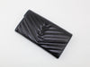 SAINT LAURENT QUILTED LEATHER WALLET
