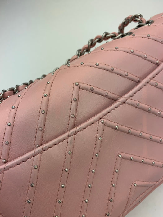 Chanel Embellished Pink bag