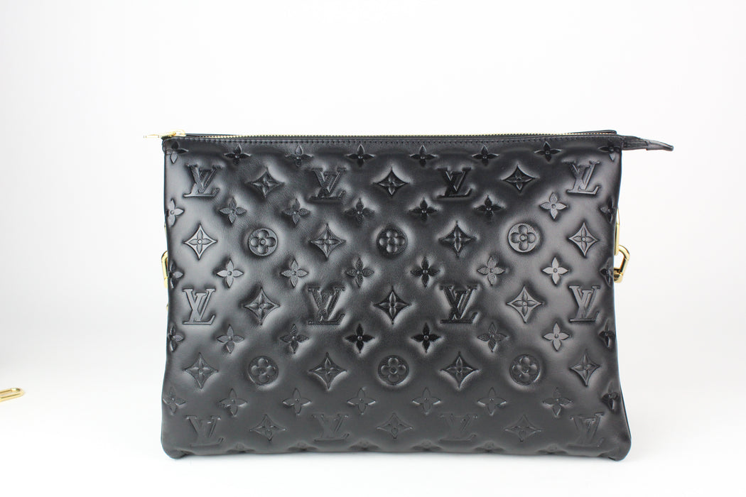 Louis Vuitton Coussin MM in Black