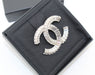 Chanel Silver and Crystal Brooch