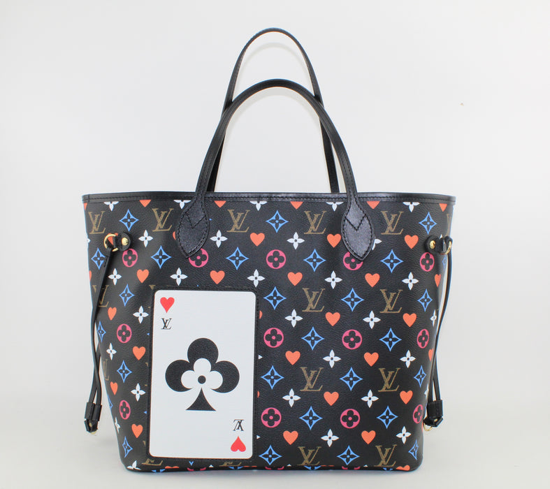 Louis Vuitton Game On Neverfull mm Black