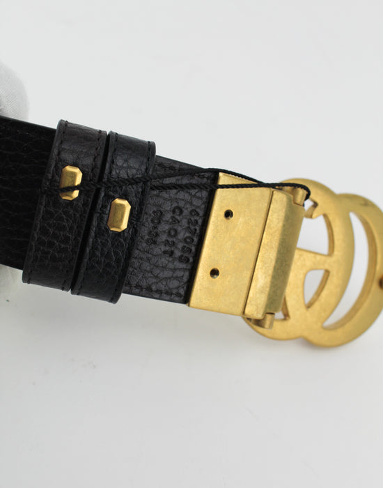 Gucci GG Reversible leather belt in brown/black