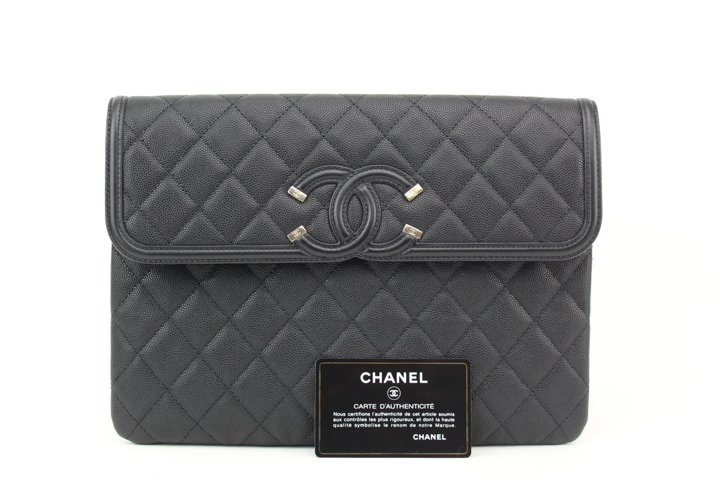 Chanel Quilted Flap Pouch