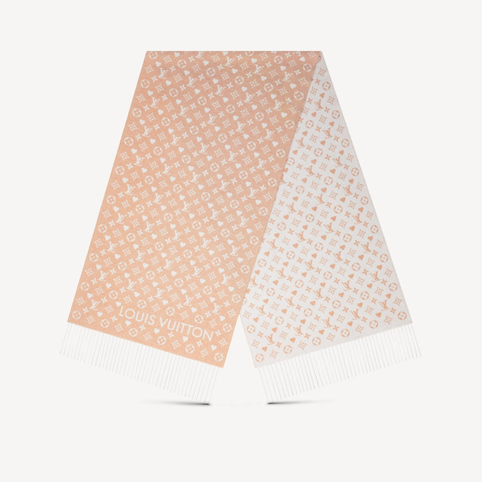 Louis Vuitton Game On Scarf in Beige