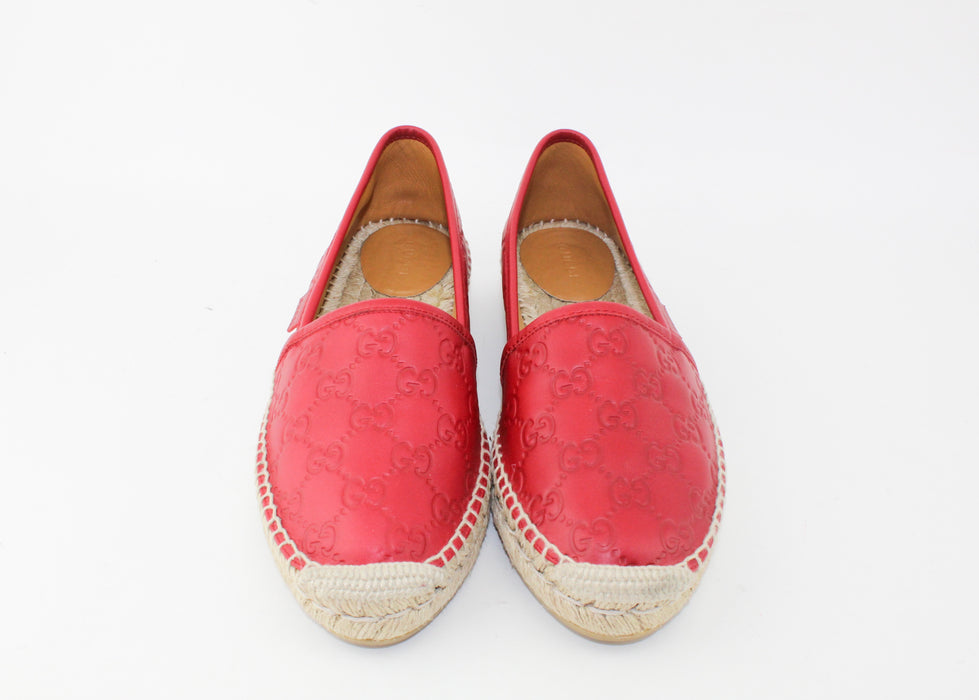 Gucci GG Espadrilles Red