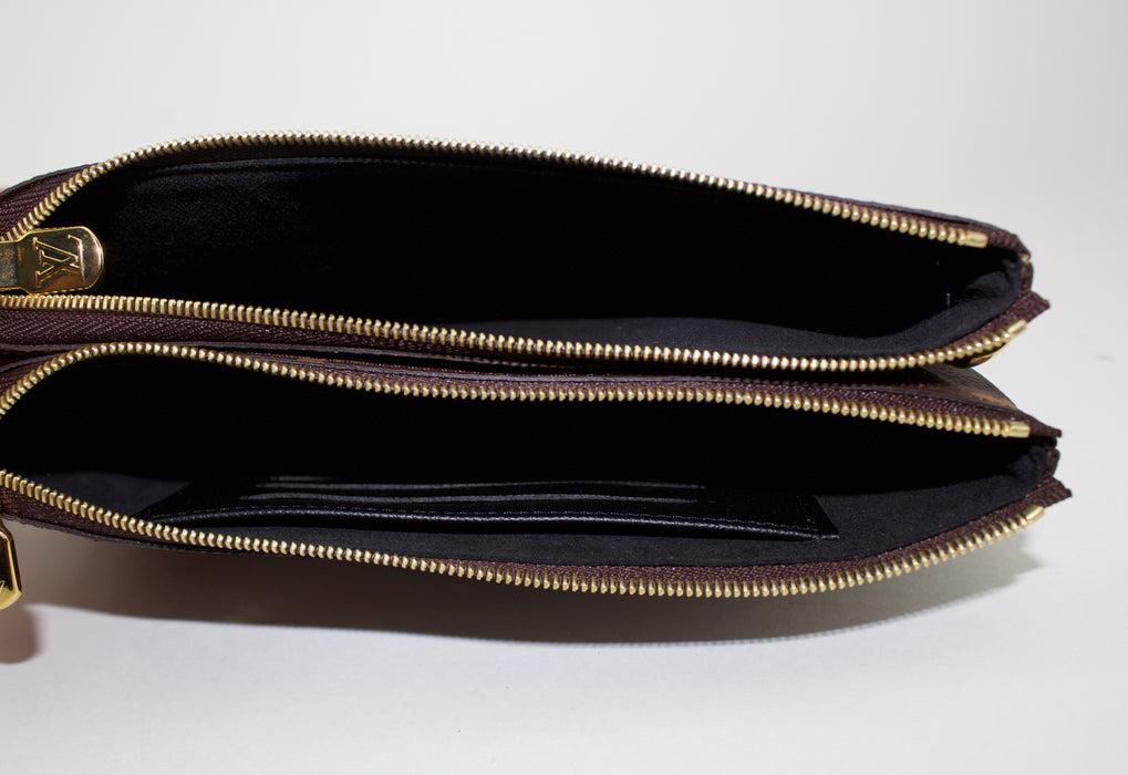 LOUIS VUITTON DOUBLE ZIP POCHETTE