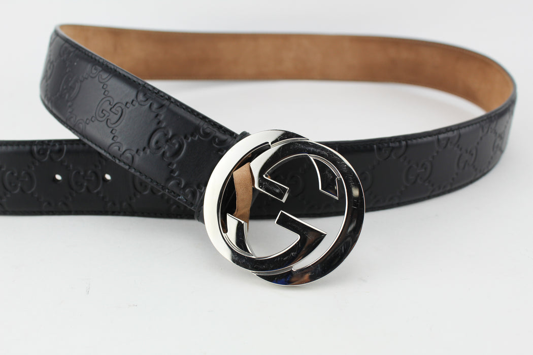 Gucci Signature leather belt Size 95/38
