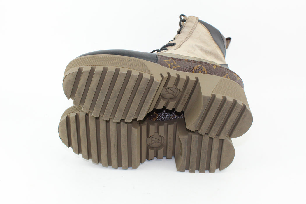 Louis Vuitton Laureate Platform Desert boots
