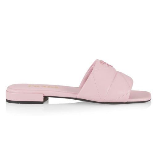 Prada Quilted Leather Mules