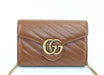 Gucci GG Marmont Chevron Quilted Flap Bag