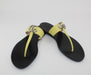 GUCCI LEATHER THONG SANDAL YELLOW