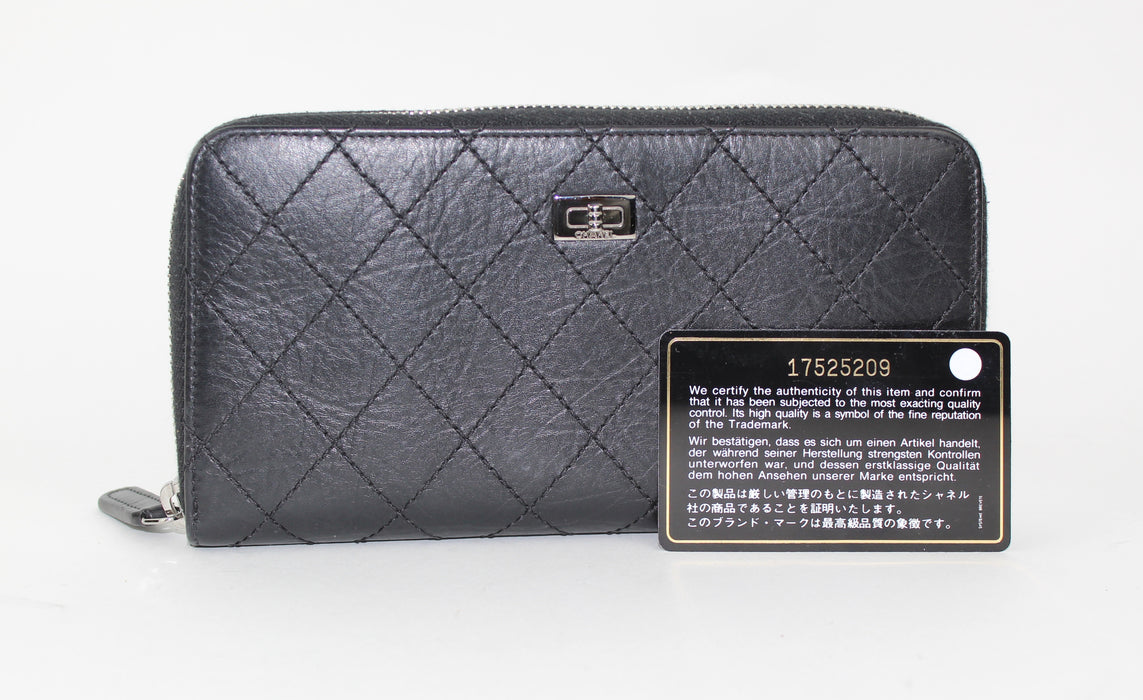 CHANEL 2.55 REISSUE ZIP AROUND WALLET - LuxurySnob