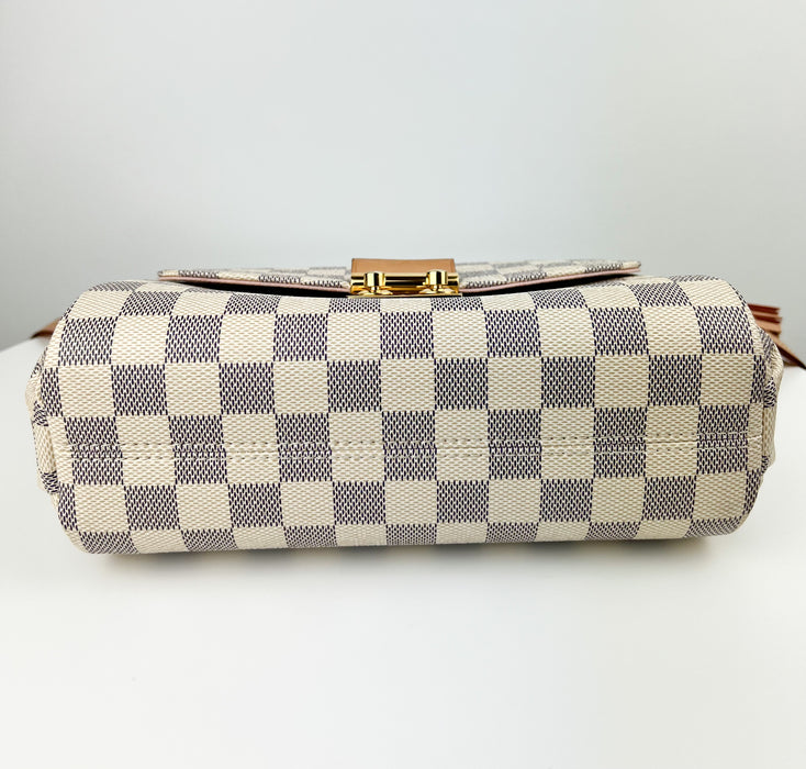 Louis Vuitton Croisette Damier Azur Compact Crossbody