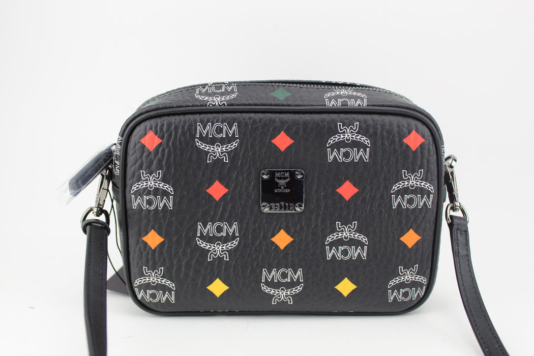 MCM Visetos Crossbody Camera Bag