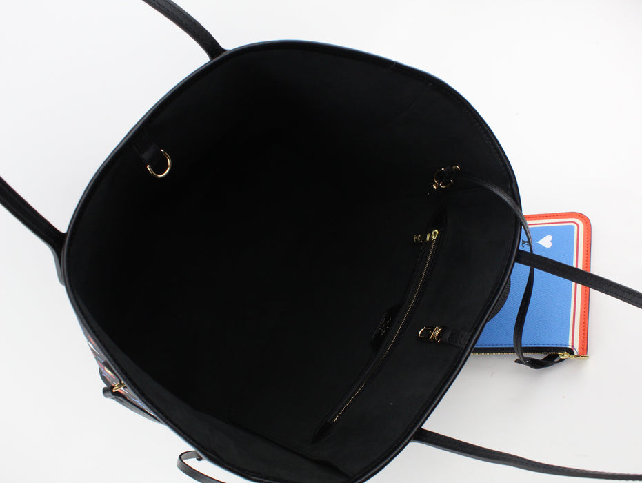 Louis Vuitton Game On Neverfull mm Black