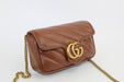 Gucci Leather GG Marmont  Super Mini Bag