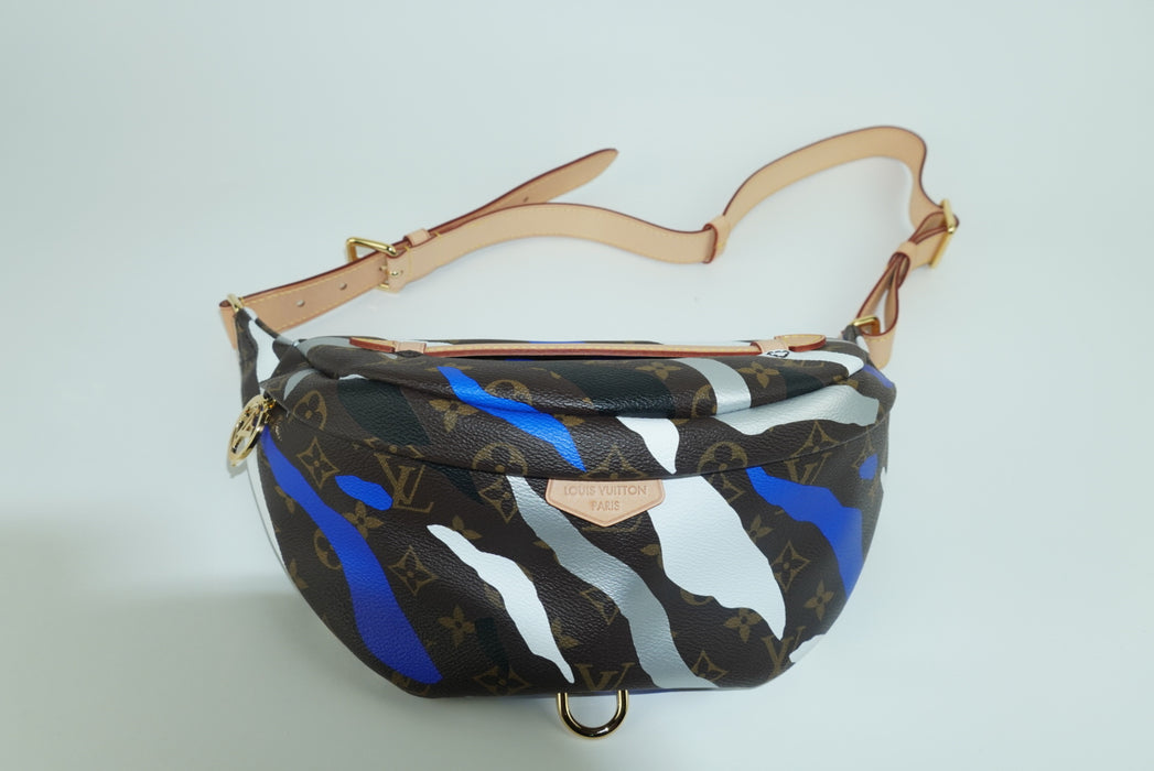 Louis Vuitton LVXLOL Bumbag Monogram Blue/Silver
