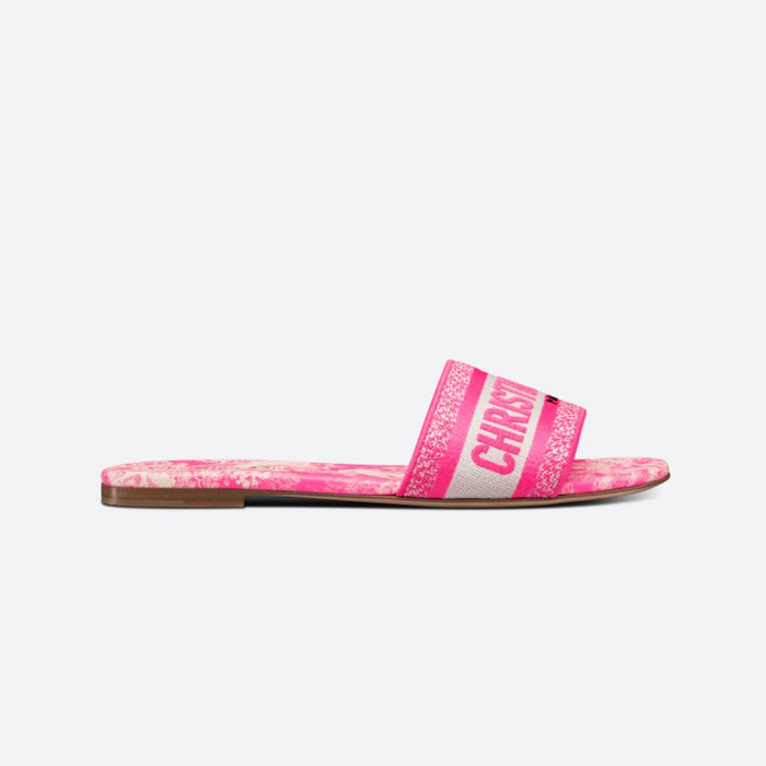 Dior Dway Slides in Fuschia
