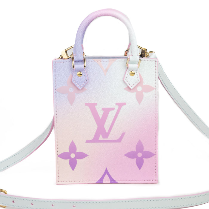 Louis Vuitton Petit Sac Plat in Khaki Sunrise Pastel