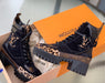 LOUIS VUITTON LAUREATE PLATFORM DESERT BOOT SIZE 39 - LuxurySnob