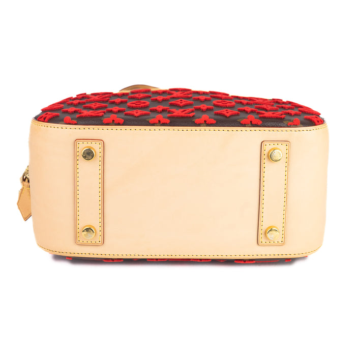 Louis Vuitton Limited Edition Deauville Red cube