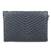 Saint Laurent Monogram Wristlet in Matalasse Leather
