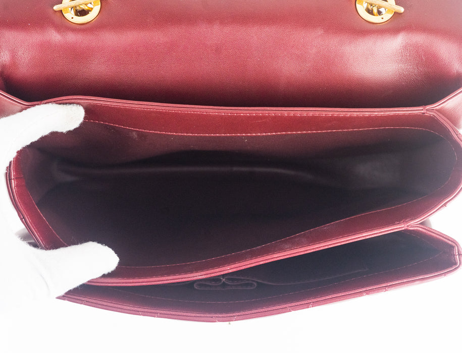 Chanel large Trendy Lambskin Top Handle Bag