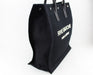 Saint Laurent Black 'Rive Gauche' Shopping Tote