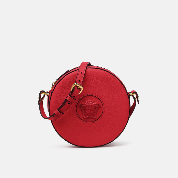 Versace La Medusa Round camera bag