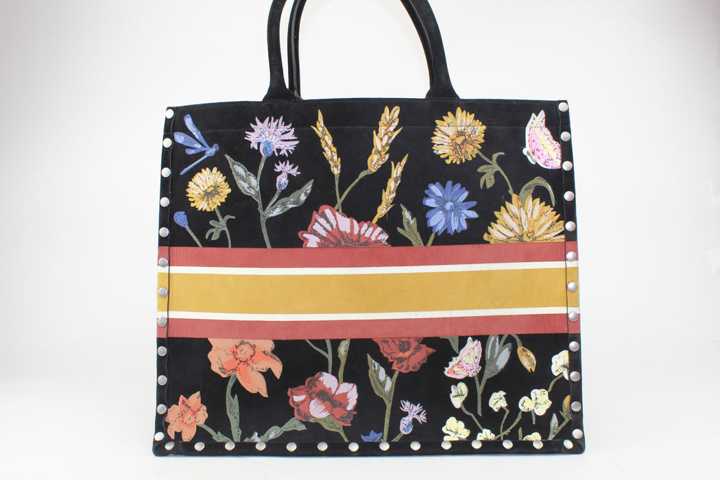 Dior Embroidered Floral book Tote Limited edition